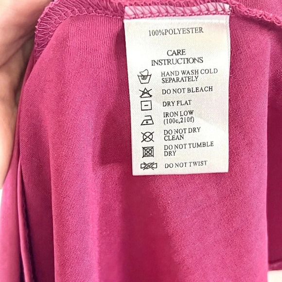 Motel Rocks Camara Dress in Magenta Pink‎ Satin Silky Tie Shoulder Mini Dress - Picture 10 of 10